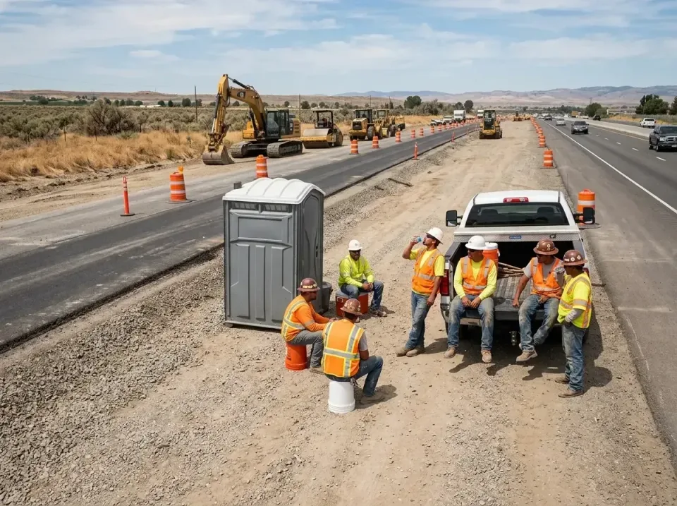 highway-road-construction-crew-007 — frequently asked questions, Porta Potty and Restroom Rentals in Thornton, CO